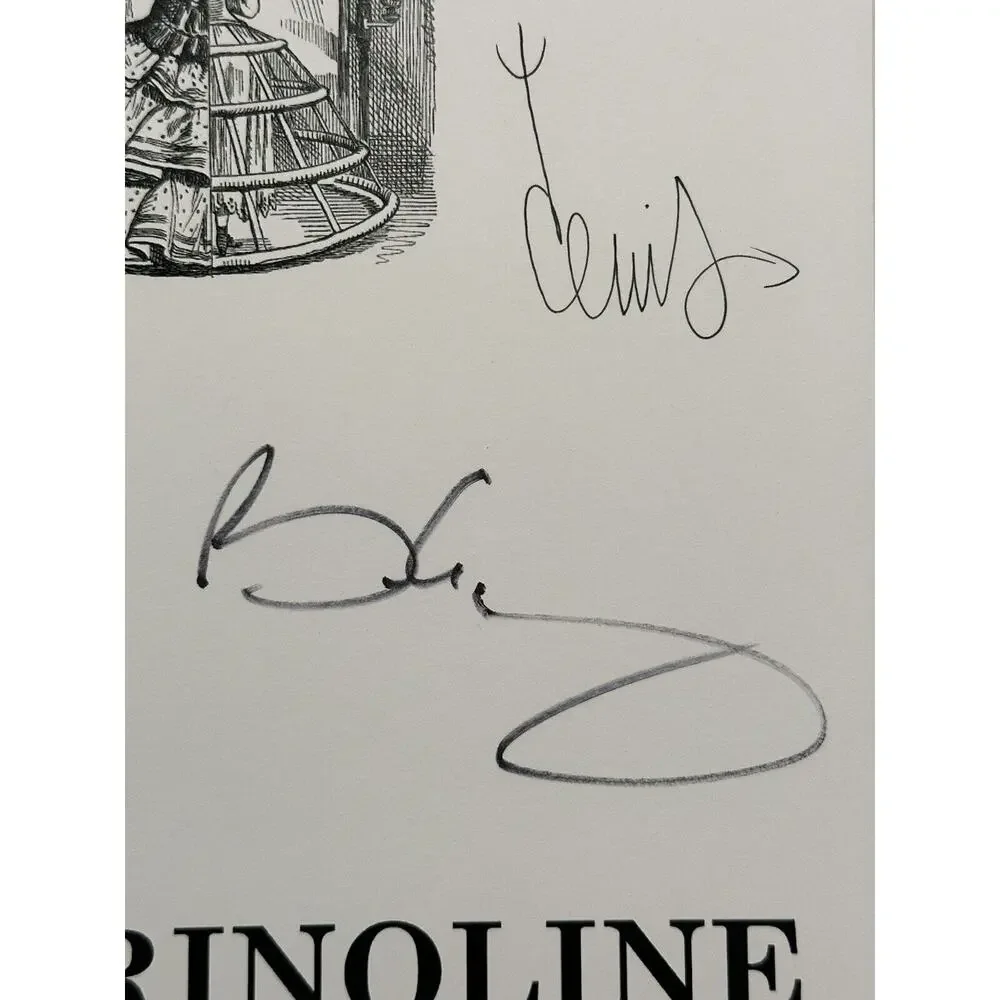 Crinoline Hard Back by Denis Pellerin, Brian May-QUEEN Rare Signed sealed Auto